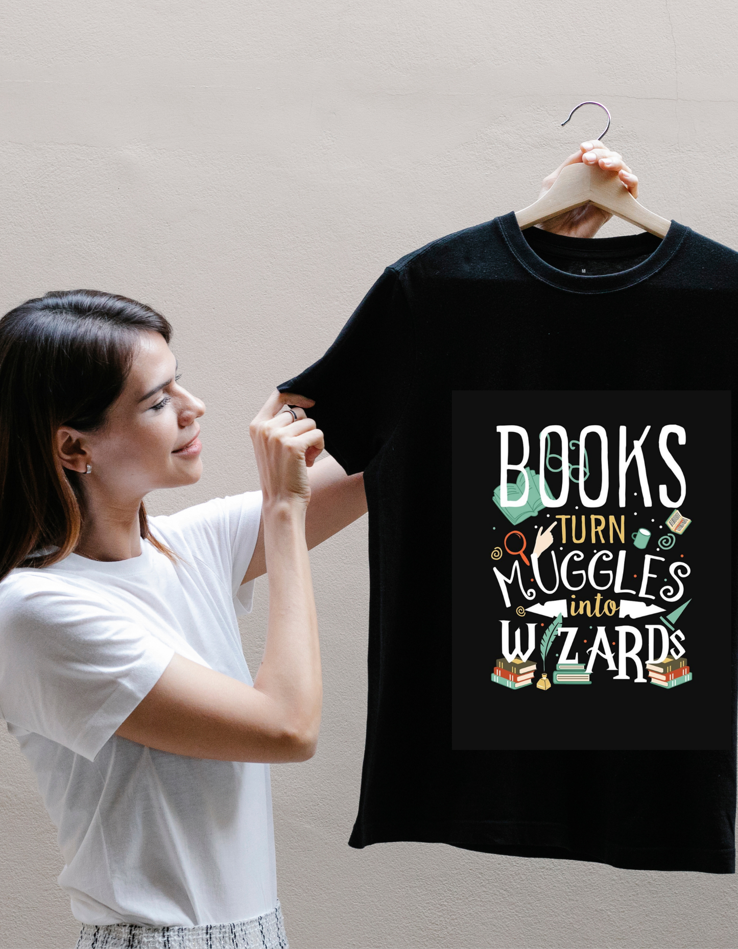 Female- Books turn muggles into wizards