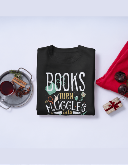 Female- Books turn muggles into wizards