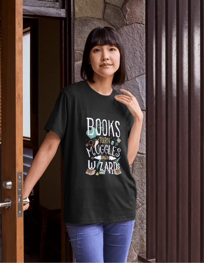 Female- Books turn muggles into wizards